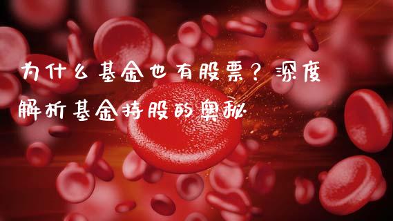 为什么基金也有股票？深度解析基金持股的奥秘_https://m.sdyuehang.cn_恒指直播_第1张