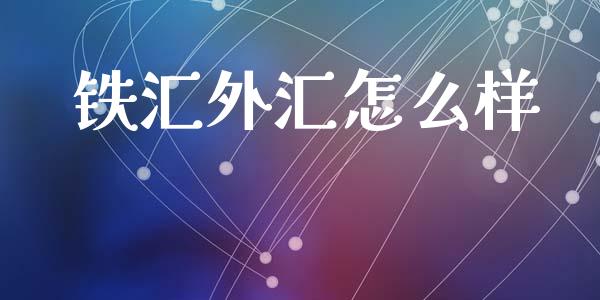 铁汇外汇怎么样_https://m.sdyuehang.cn_恒指直播_第1张