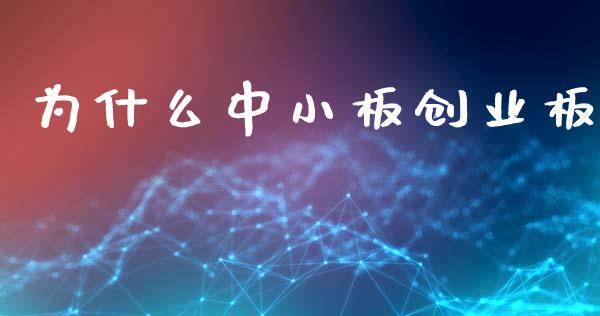 为什么中小板创业板_https://m.sdyuehang.cn_德指直播室_第1张