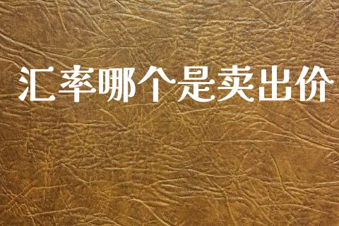 汇率哪个是卖出价_https://m.sdyuehang.cn_纳指直播喊单_第1张
