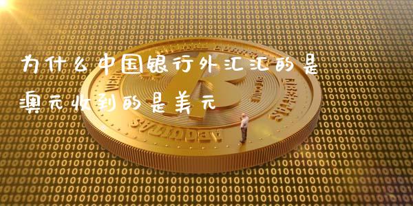 为什么中国银行外汇汇的是澳元收到的是美元_https://m.sdyuehang.cn_恒指直播_第1张