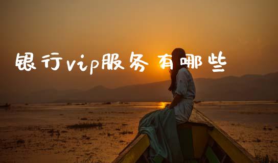 银行vip服务有哪些_https://m.sdyuehang.cn_纳指直播喊单_第1张