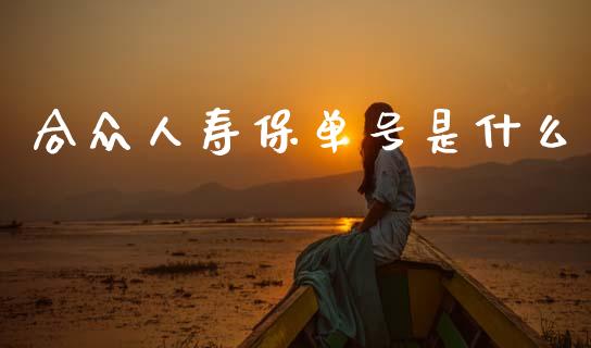 合众人寿保单号是什么_https://m.sdyuehang.cn_纳指直播喊单_第1张