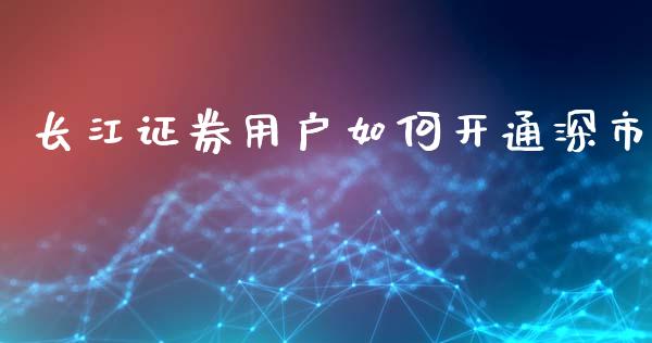 长江证券用户如何开通深市_https://m.sdyuehang.cn_国际期货恒指直播间_第1张