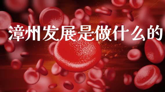 漳州发展是做什么的_https://m.sdyuehang.cn_恒指直播_第1张