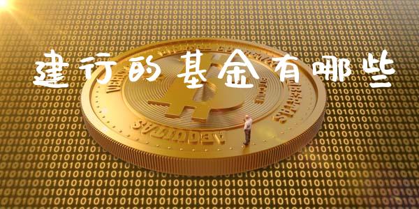 建行的基金有哪些_https://m.sdyuehang.cn_国际期货恒指直播间_第1张