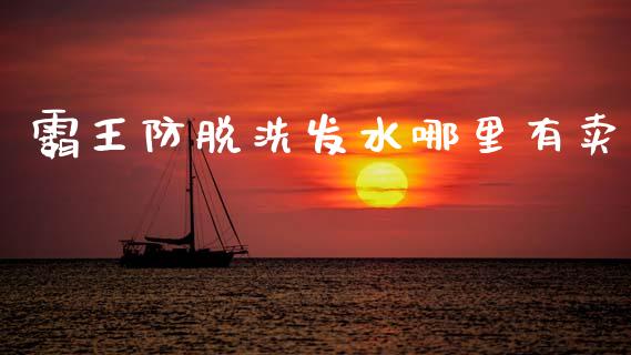 霸王防脱洗发水哪里有卖_https://m.sdyuehang.cn_恒指直播_第1张