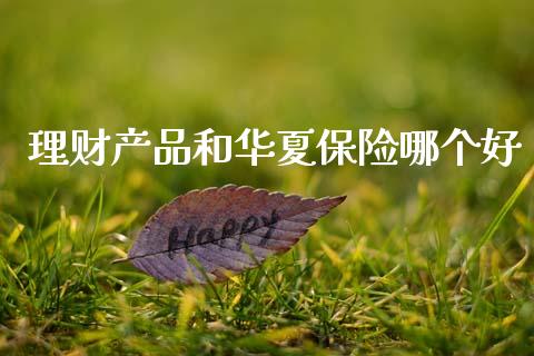 理财产品和华夏保险哪个好_https://m.sdyuehang.cn_恒指直播_第1张