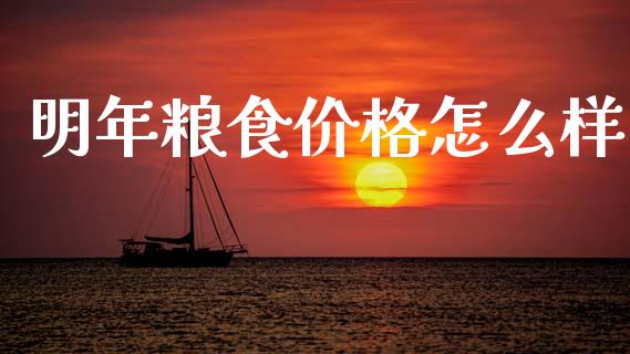 明年粮食价格怎么样_https://m.sdyuehang.cn_恒指直播_第1张