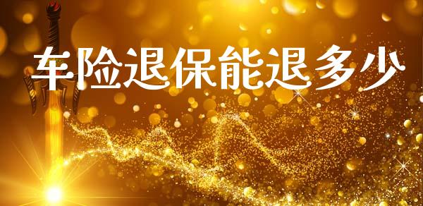 车险退保能退多少_https://m.sdyuehang.cn_恒指直播_第1张