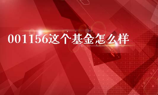 001156这个基金怎么样_https://m.sdyuehang.cn_国际期货恒指直播间_第1张