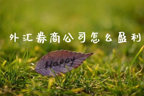 外汇券商公司怎么盈利_https://m.sdyuehang.cn_纳指直播喊单_第1张
