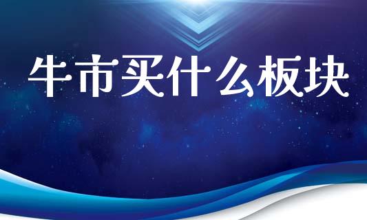 牛市买什么板块_https://m.sdyuehang.cn_恒指直播_第1张