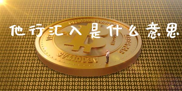 他行汇入是什么意思_https://m.sdyuehang.cn_德指直播室_第1张