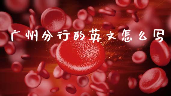 广州分行的英文怎么写_https://m.sdyuehang.cn_国际期货恒指直播间_第1张