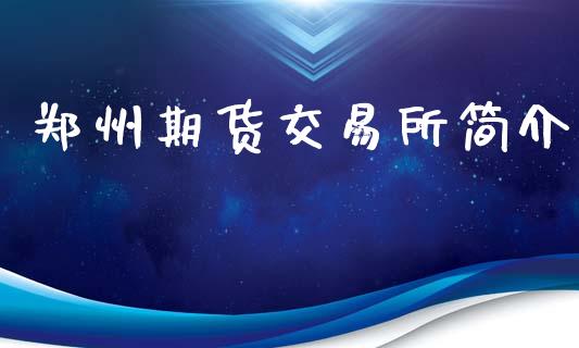 郑州期货交易所简介_https://m.sdyuehang.cn_德指直播室_第1张