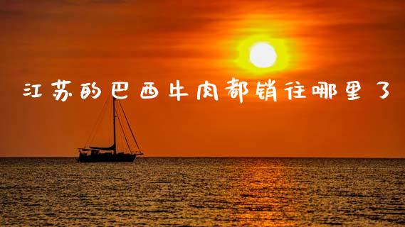 江苏的巴西牛肉都销往哪里了_https://m.sdyuehang.cn_德指直播室_第1张