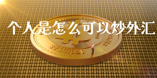 个人是怎么可以炒外汇_https://m.sdyuehang.cn_纳指直播喊单_第1张