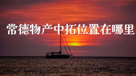 常德物产中拓位置在哪里_https://m.sdyuehang.cn_恒指直播_第1张