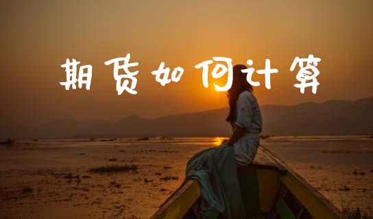 期货如何计算_https://m.sdyuehang.cn_德指直播室_第1张