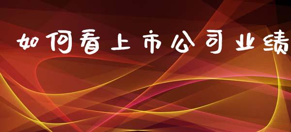 如何看上市公司业绩_https://m.sdyuehang.cn_恒指直播_第1张