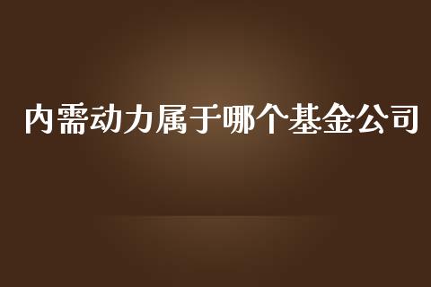 内需动力属于哪个基金公司_https://m.sdyuehang.cn_恒指直播_第1张