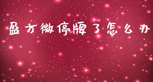 盈方微停牌了怎么办_https://m.sdyuehang.cn_德指直播室_第1张