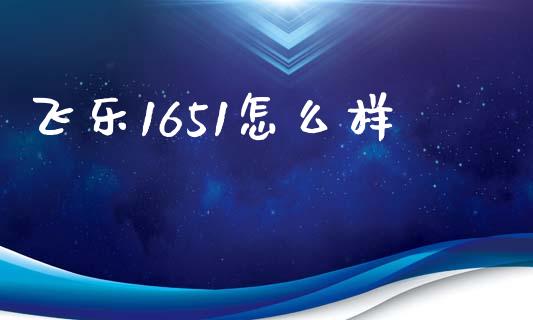 飞乐1651怎么样_https://m.sdyuehang.cn_德指直播室_第1张