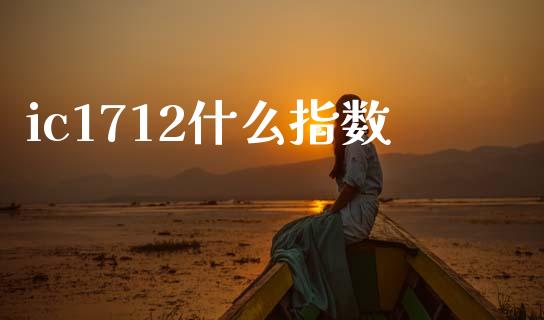 ic1712什么指数_https://m.sdyuehang.cn_德指直播室_第1张