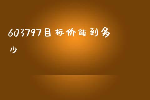 603797目标价能到多少_https://m.sdyuehang.cn_纳指直播喊单_第1张