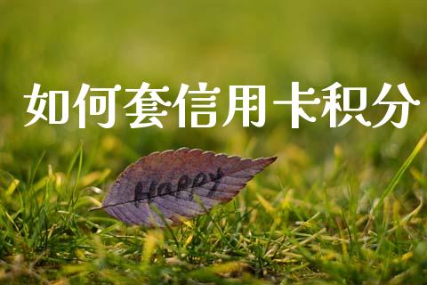 如何套信用卡积分_https://m.sdyuehang.cn_国际期货恒指直播间_第1张