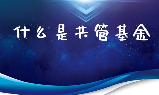 什么是共管基金_https://m.sdyuehang.cn_德指直播室_第1张