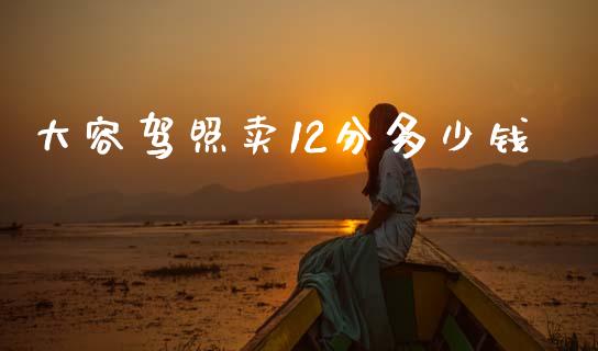 大容驾照卖12分多少钱_https://m.sdyuehang.cn_恒指直播_第1张