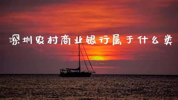 深圳农村商业银行属于什么类_https://m.sdyuehang.cn_国际期货恒指直播间_第1张
