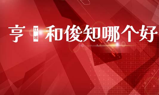 亨鑫和俊知哪个好_https://m.sdyuehang.cn_纳指直播喊单_第1张