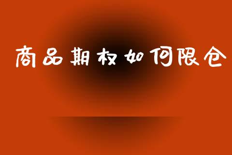 商品期权如何限仓_https://m.sdyuehang.cn_德指直播室_第1张