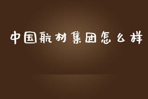 中国航材集团怎么样_https://m.sdyuehang.cn_恒指直播_第1张