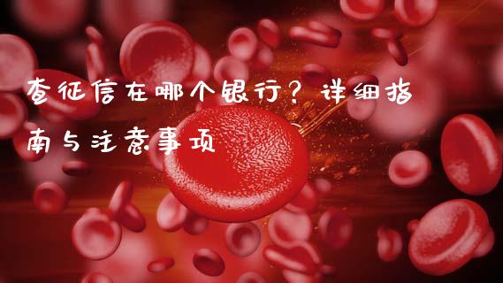 查征信在哪个银行?详细指南与注意事项_纳指直播喊单_第1张_恒指直播_国际期货恒指直播间_德指直播室_纳指直播喊单 查征信在哪个银行?详细指南与注意事项_https://m.sdyuehang.cn_纳指直播喊单_第1张