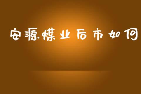 安源煤业后市如何_https://m.sdyuehang.cn_国际期货恒指直播间_第1张
