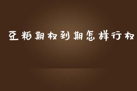 豆粕期权到期怎样行权_https://m.sdyuehang.cn_德指直播室_第1张