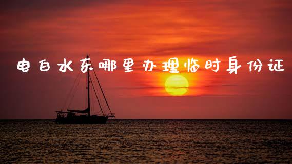 电白水东哪里办理临时身份证_https://m.sdyuehang.cn_德指直播室_第1张