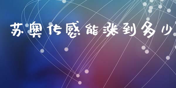 苏奥传感能涨到多少_https://m.sdyuehang.cn_恒指直播_第1张