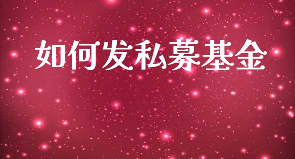 如何发私募基金_https://m.sdyuehang.cn_纳指直播喊单_第1张