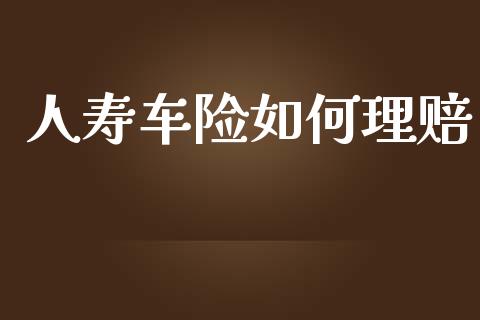 人寿车险如何理赔_https://m.sdyuehang.cn_纳指直播喊单_第1张