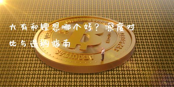 大有和锂想哪个好？深度对比与选购指南_https://m.sdyuehang.cn_国际期货恒指直播间_第1张