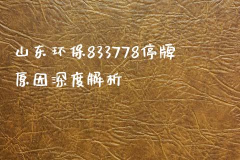 山东环保833778停牌原因深度解析_https://m.sdyuehang.cn_恒指直播_第1张