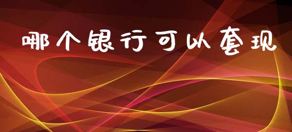哪个银行可以套现_https://m.sdyuehang.cn_纳指直播喊单_第1张