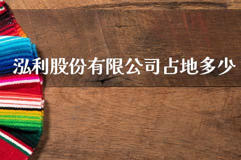 泓利股份有限公司占地多少_https://m.sdyuehang.cn_德指直播室_第1张
