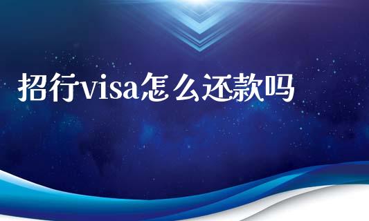 招行visa怎么还款吗_https://m.sdyuehang.cn_国际期货恒指直播间_第1张