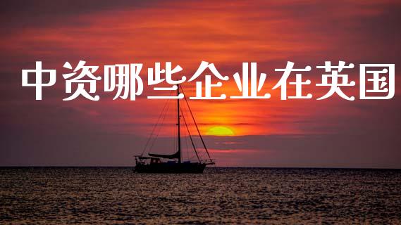 中资哪些企业在英国_https://m.sdyuehang.cn_恒指直播_第1张